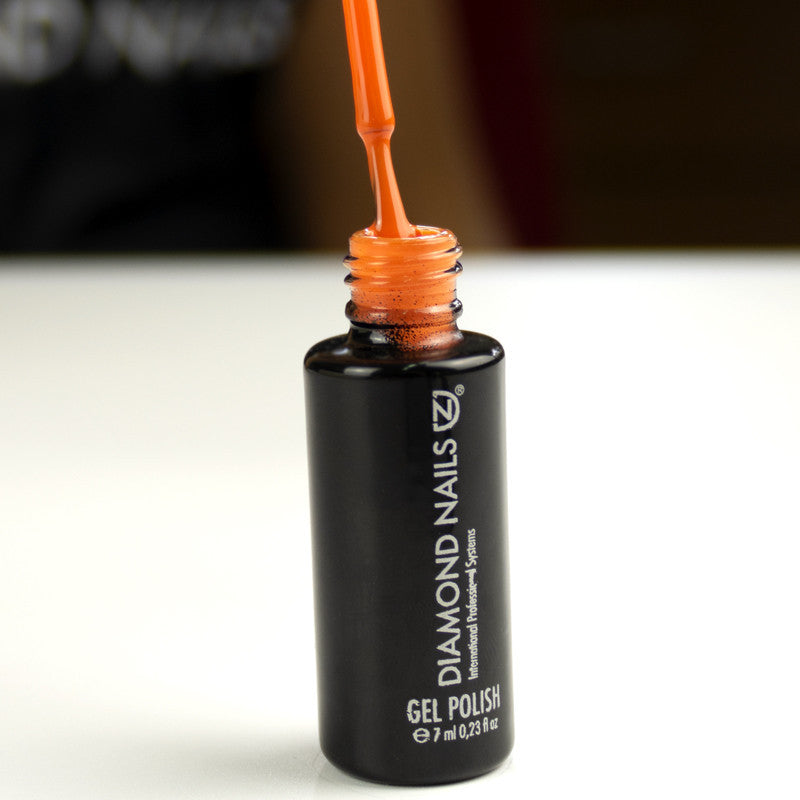Gel Nail Polish - DN018 - Orange 7ml-6