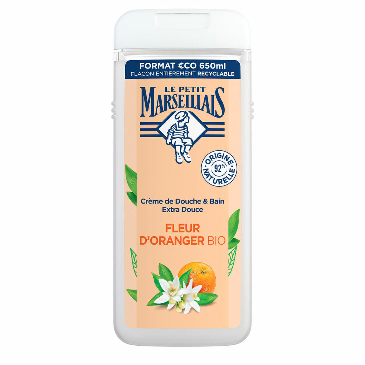 Shower Gel Le Petit Marseillais flor de azahar 650 ml-0