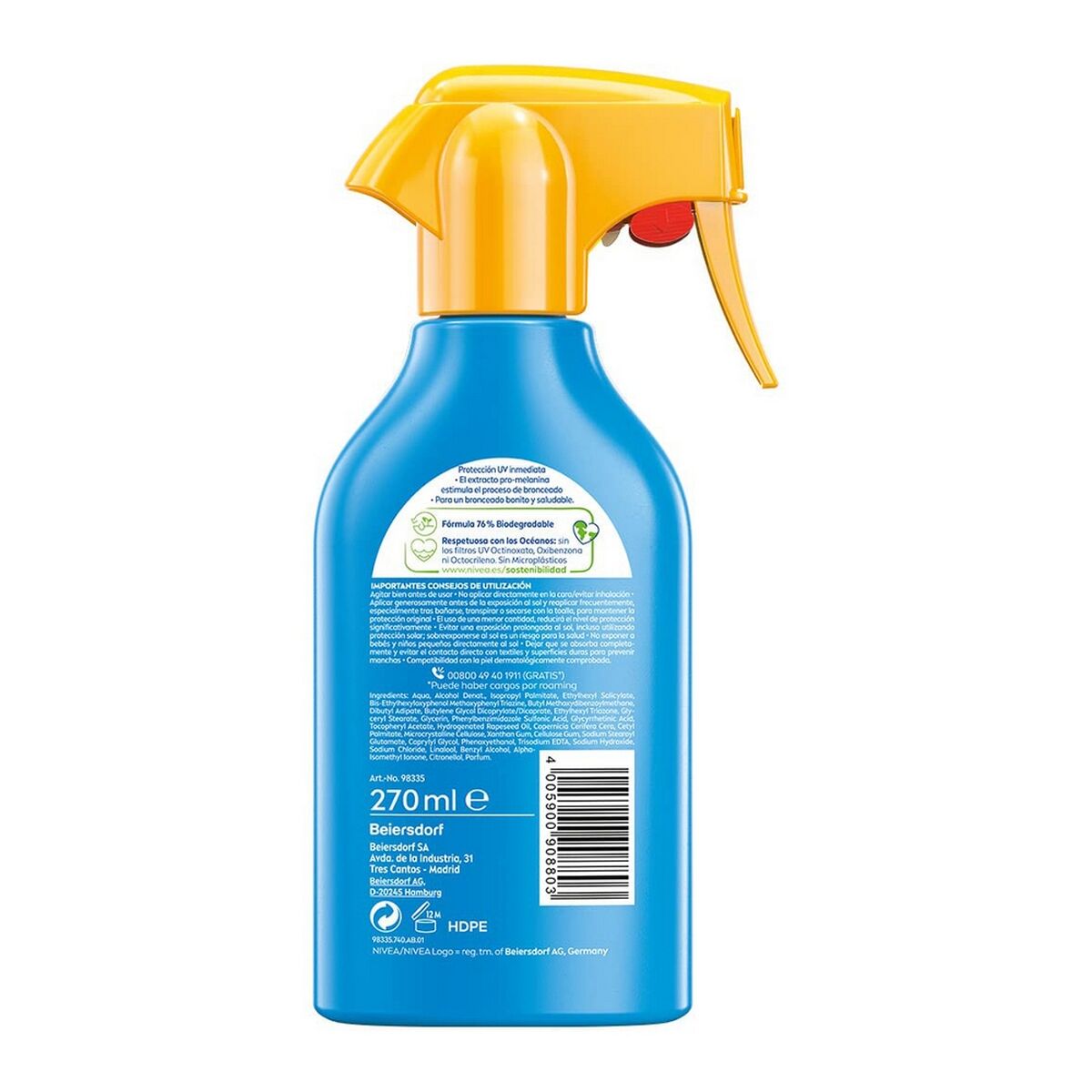 Spray Sun Protector Nivea Sun Bronzer 270 ml Spf 30-1
