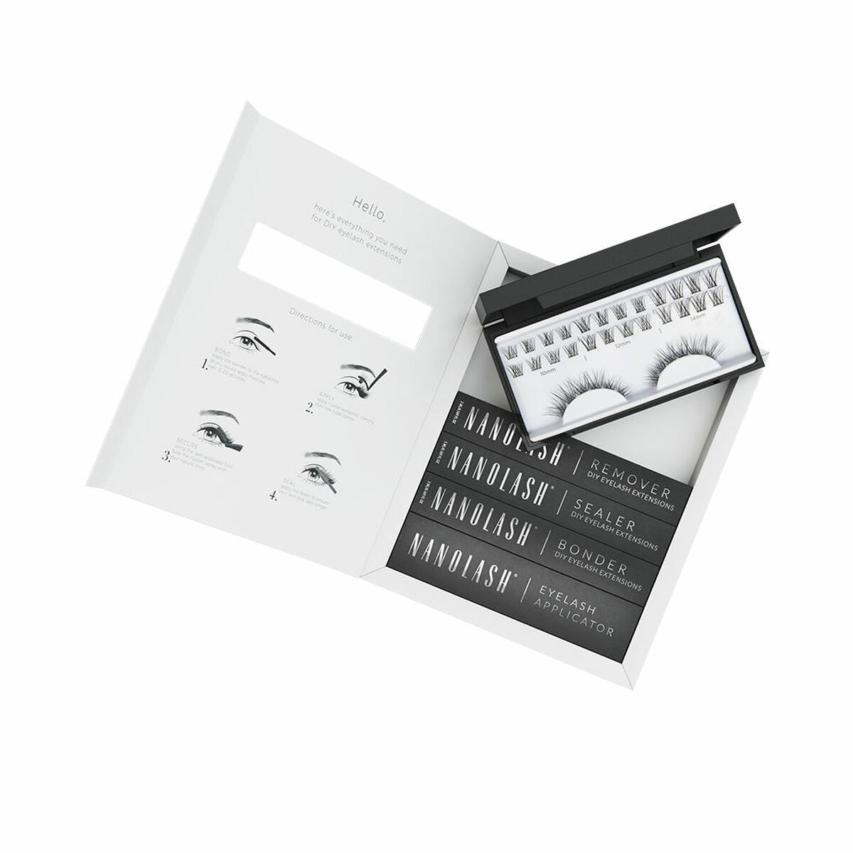 Set of false eyelashes Nanolash Classy 5 Pieces-0