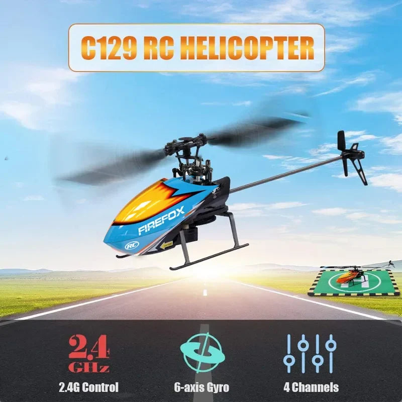 Beginner-Friendly COOLBANK C129 RTF RC Helicopter-1