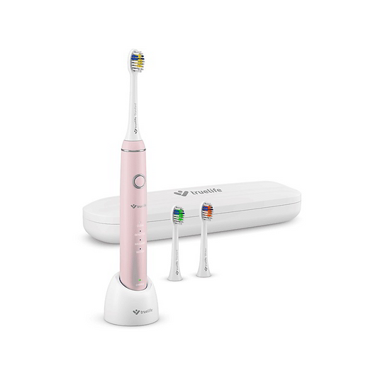TrueLife SonicBrush Compact Elektromos szónikus fogkefe - Rózsaszín (TLSBCP)-0