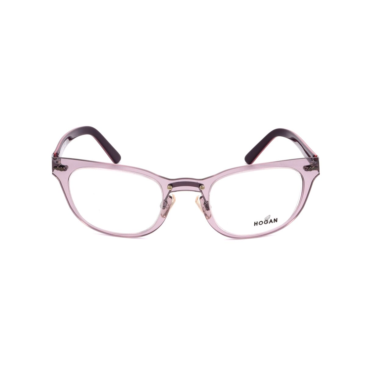 Unisex' Spectacle frame Hogan HO5020-081 Purple Ø 49 mm-0