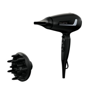 Сешоар PRO EXPERT CV8820F0, 2100 W, турмалиново покритие, 6 мм концентратор, струя студен въздух, 3 температурни степени, черен (CV8820F0)-0