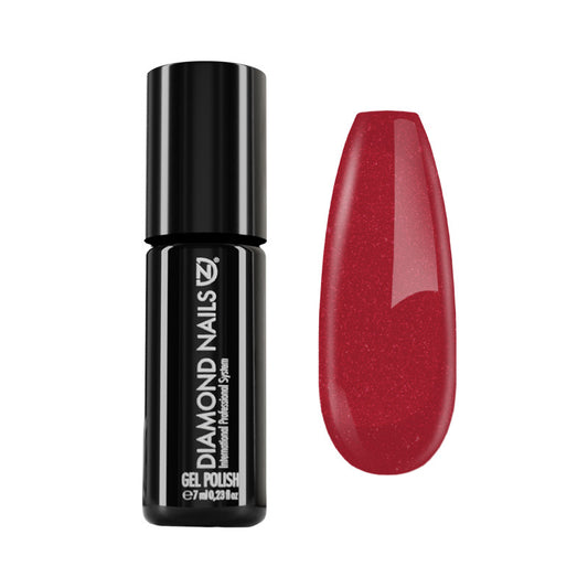 Gel Nail Polish - DN042 - Metallic red - 7ml-0