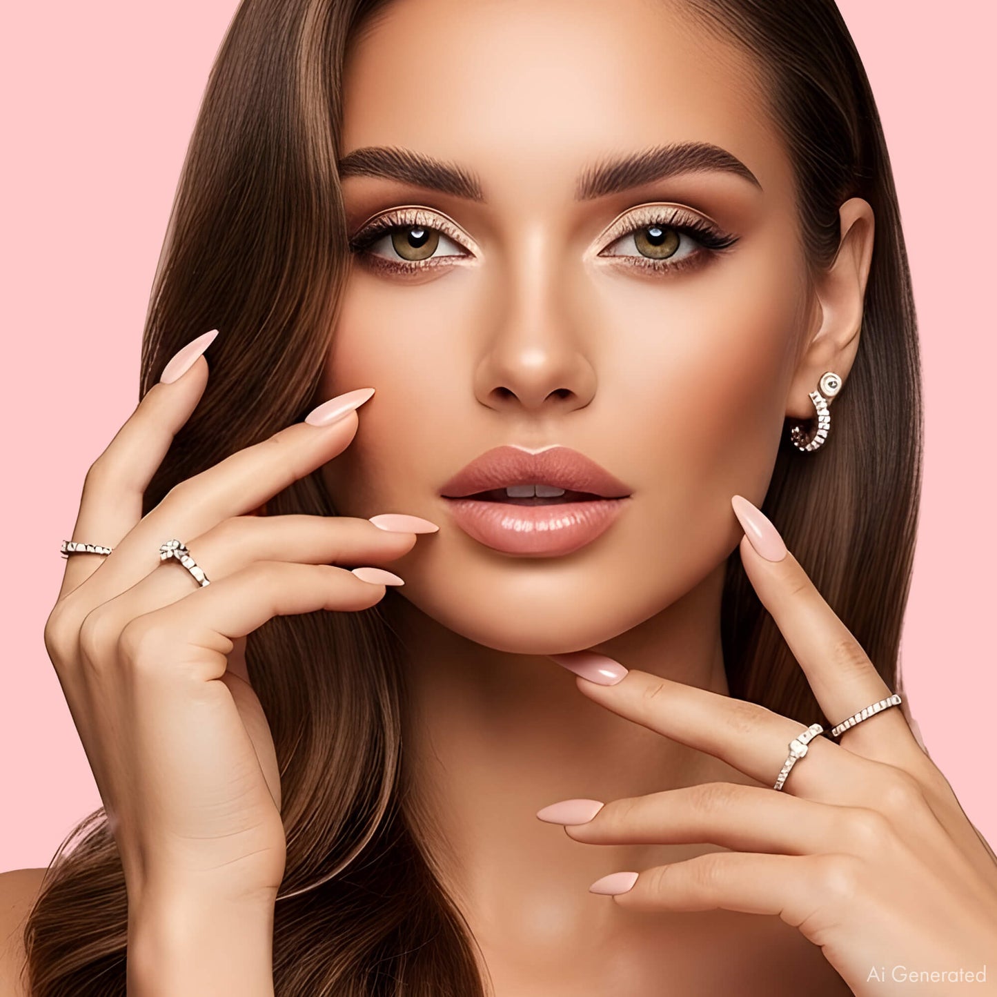 Gel Polish DN320 - Blushing Nude 7ml-2