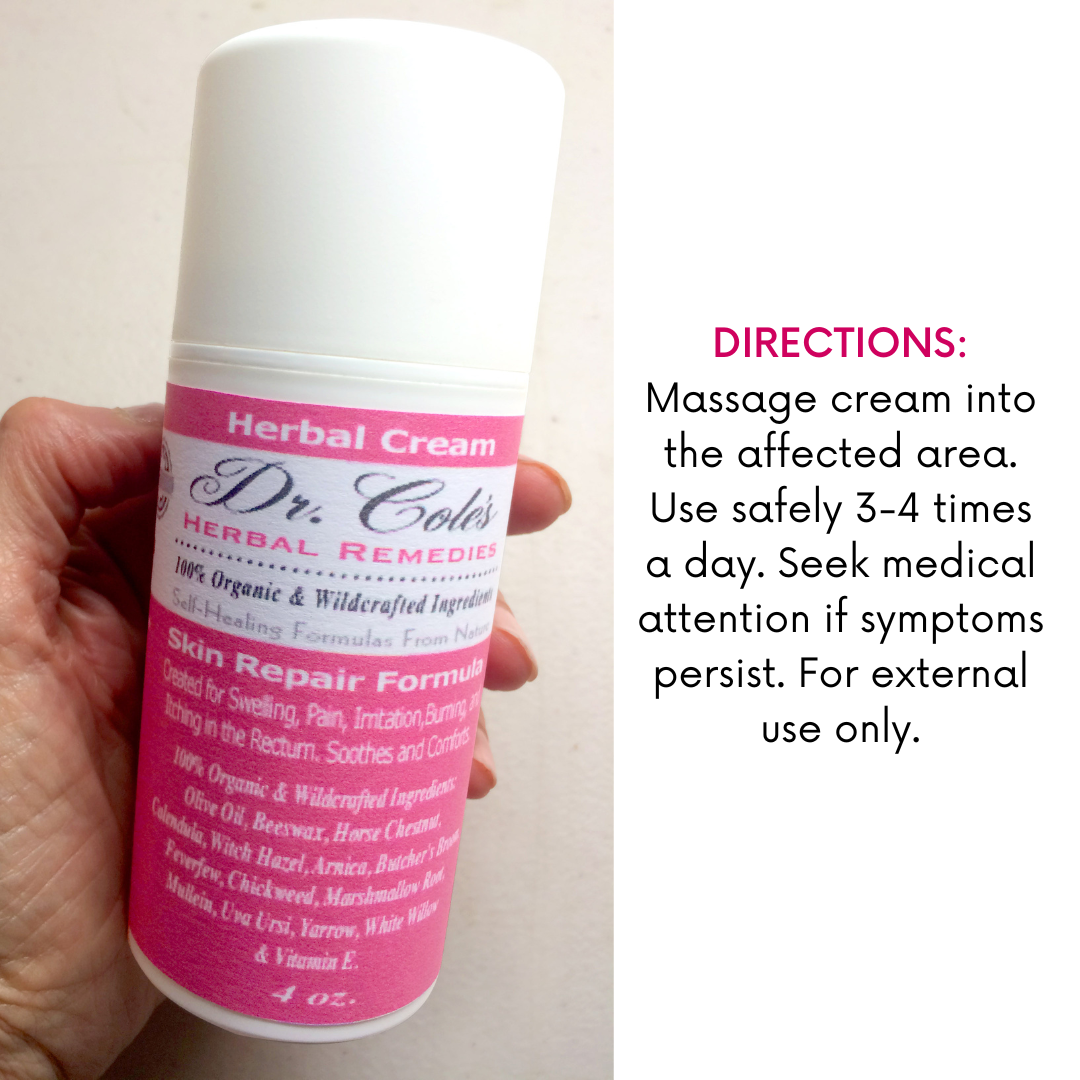 Dr. Cole's Organic Skin Repair Herbal Cream-2