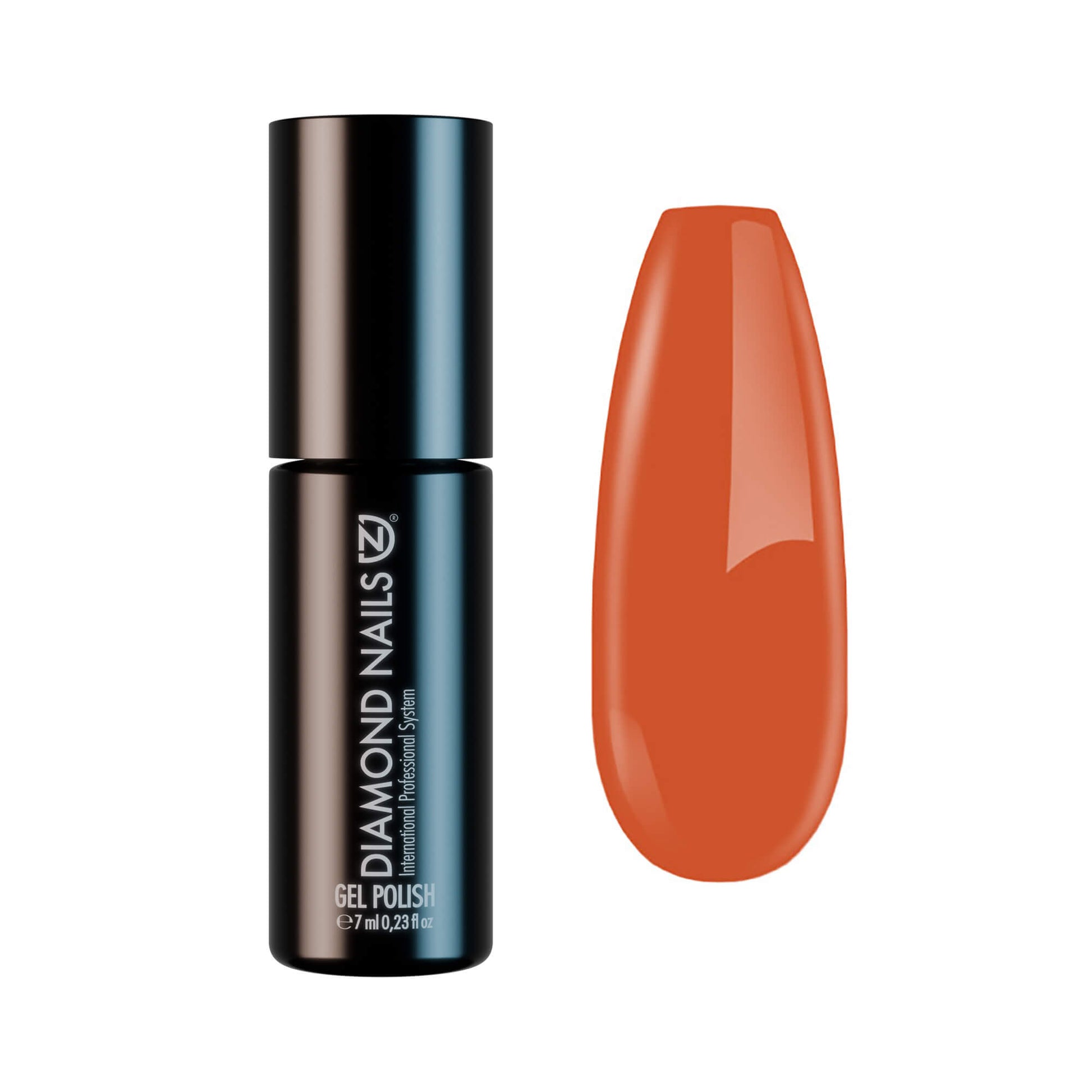 Gel Nail Polish - DN018 - Orange 7ml-0