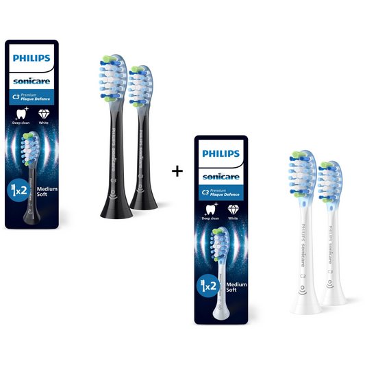 Philips Sonicare Premium Plaque Defense HX9042/88 2 darab + HX9042/87 2 darab (PHINHBUN4)-0