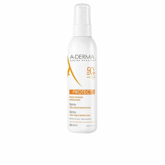 Body Sunscreen Spray A-Derma Protect 200 ml SPF 50+-0