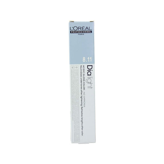 Dye No Ammonia L'Oreal Professionnel Paris Dia Light 8,11 50 ml-0