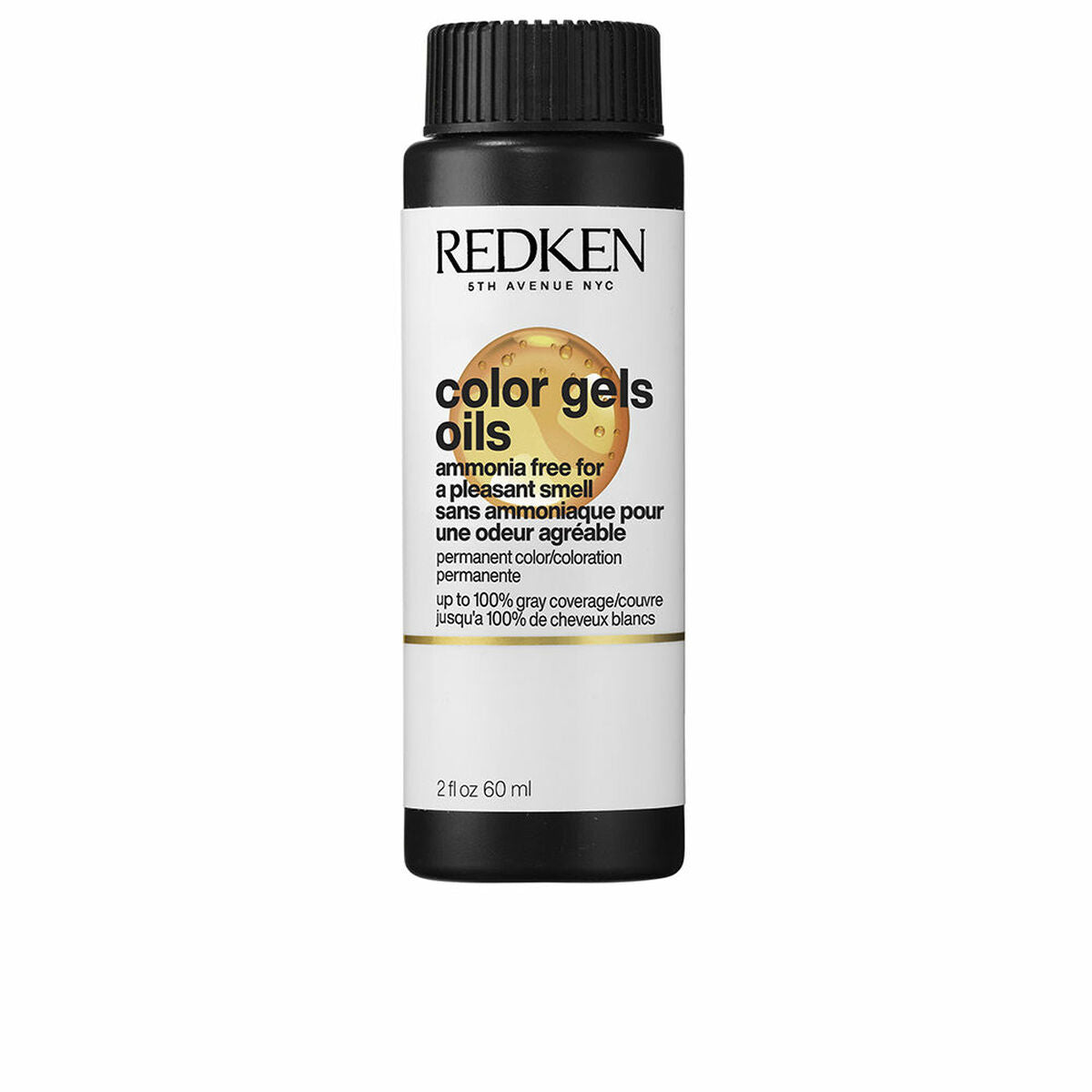 Permanent Colour Redken COLOR GEL OILS Nº 6WG -6.34 3 X 60 ml-0