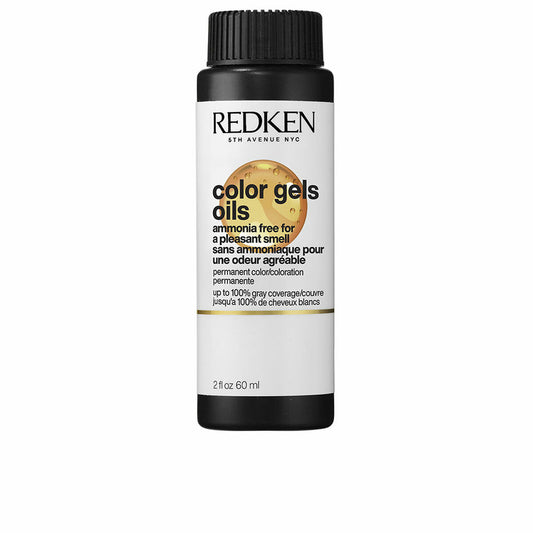Permanent Colour Redken COLOR GEL OILS Nº 6WG -6.34 3 X 60 ml-0