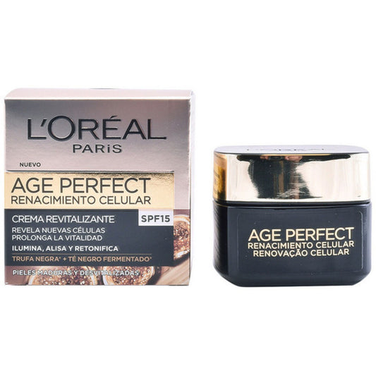 Nourishing Day Cream L'Oreal Make Up Age Perfect SPF 15 (50 ml) (50 ml)-0