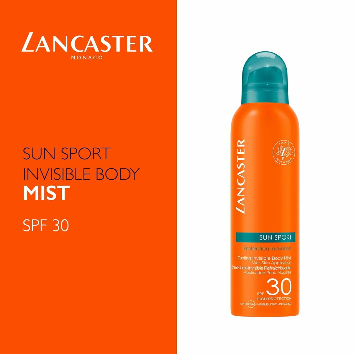 Sun Screen Spray Lancaster SUN SPORT Spf 30 200 ml-3