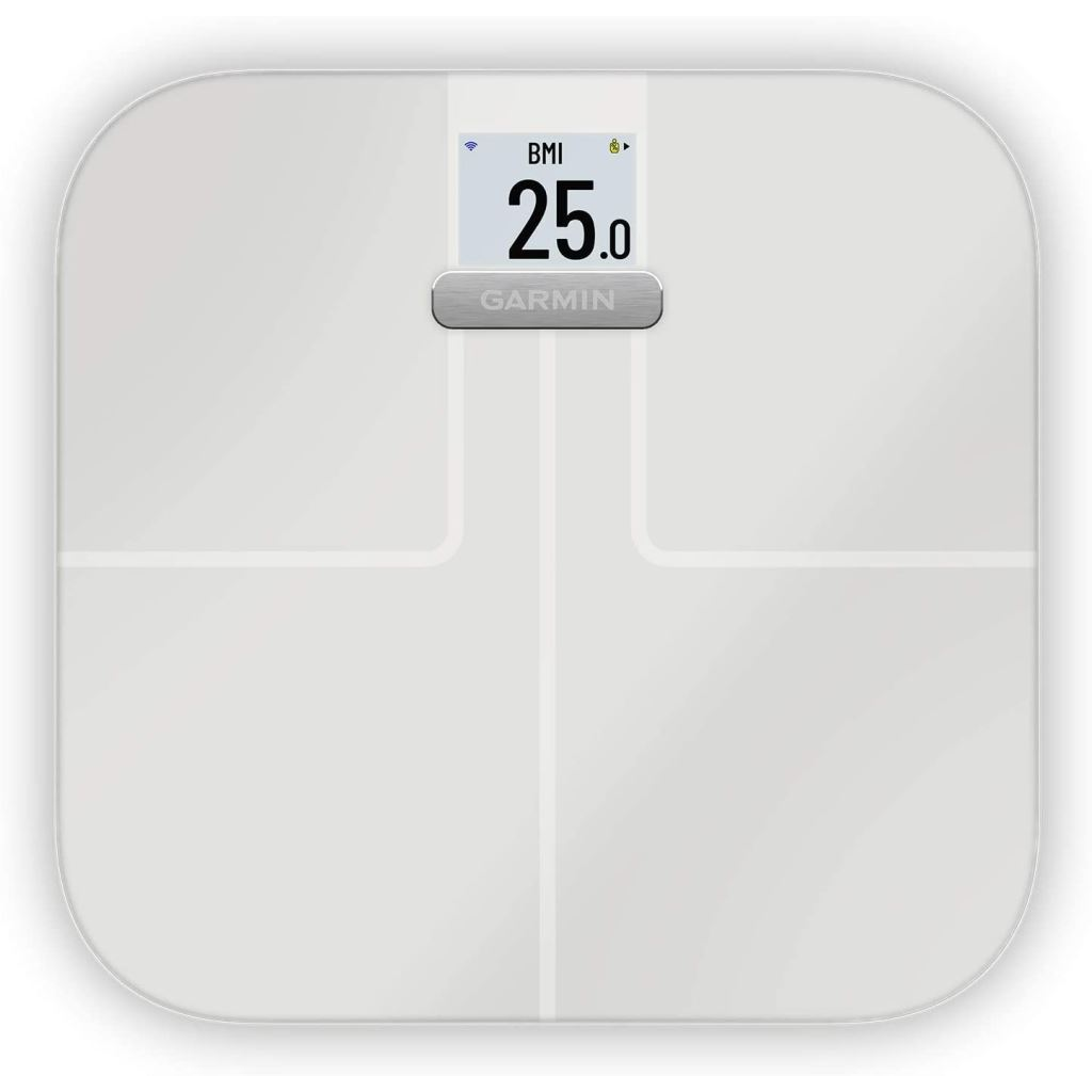 Cantar inteligent de persoane Garmin, Wi-Fi, Alb (010-02294-13)-0