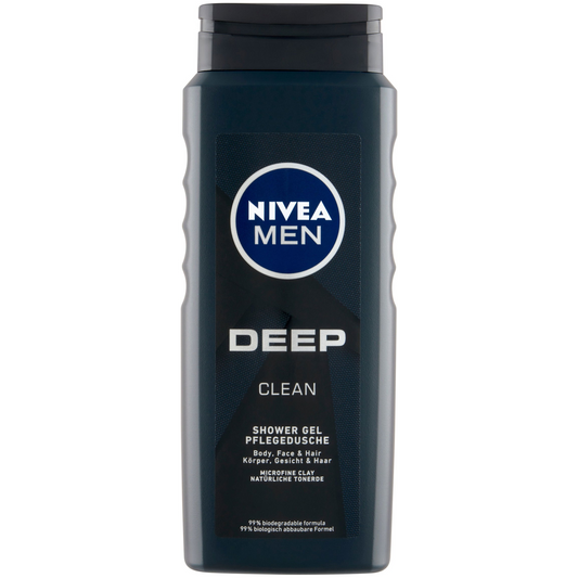 Nivea Żel pod prysznic Deep Clean 500 ml (5900017062266)-0