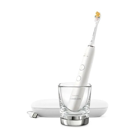 Philips HX9911/19 Sonicare DiamondClean 9000 szónikus elektromos fogkefe alkalmazással fehér (HX9911/19)-0