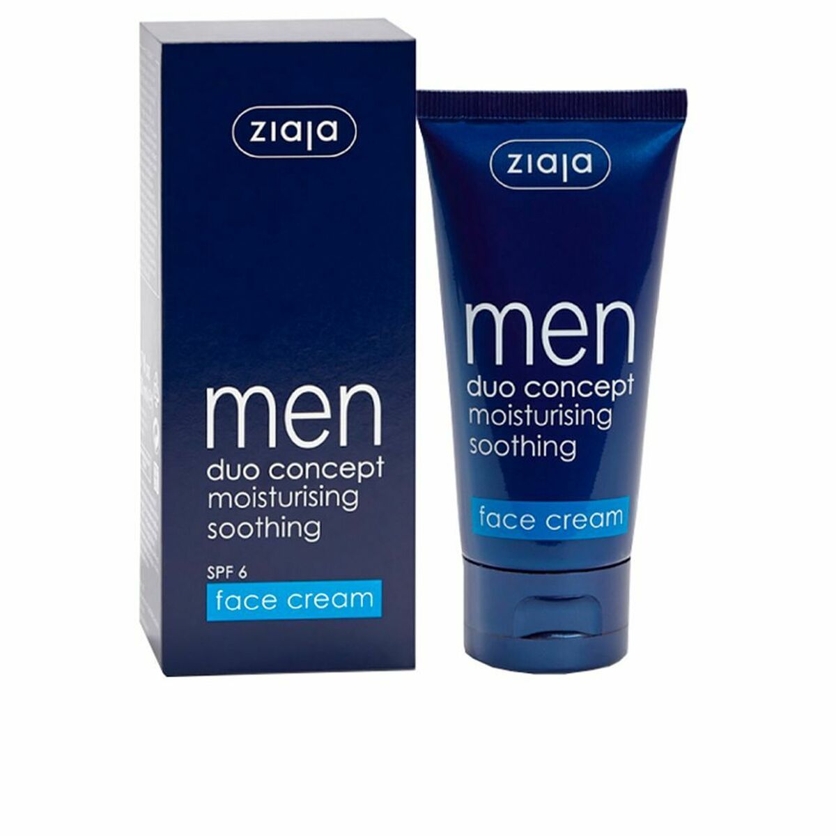 Hydrating Facial Cream Ziaja Men Spf 6 (50 ml)-1