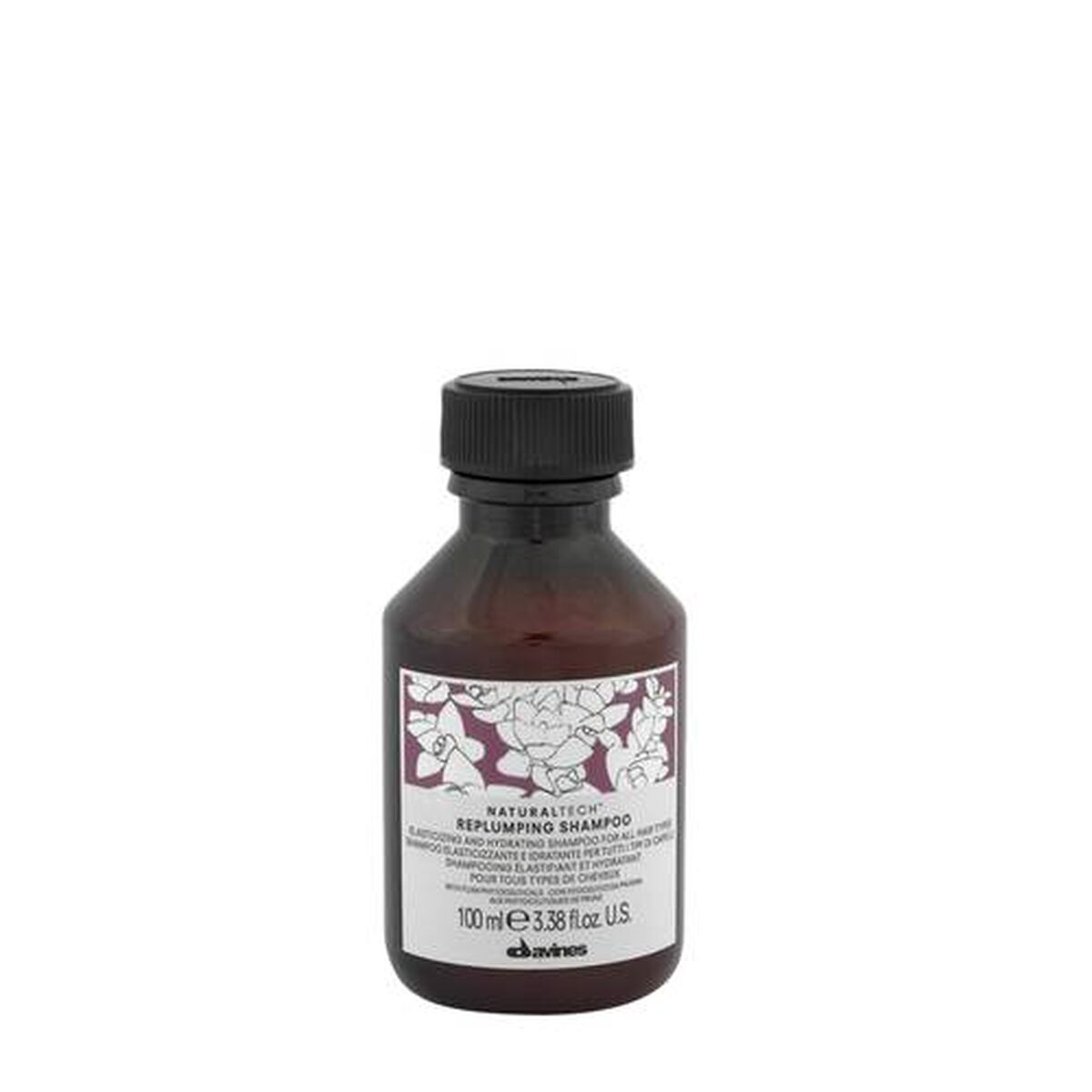 Moisturizing Shampoo Davines Replumping 100 ml-1