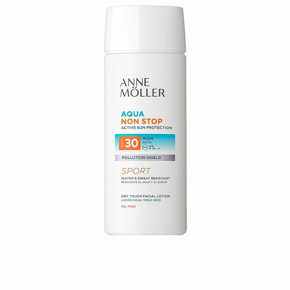 Sun Block Anne Möller Aqua Non Stop Sport SPF 30 (75 ml)-0