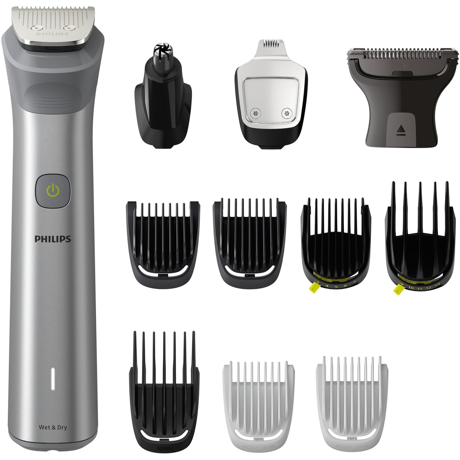 Philips MG5950/15 машинка за подстригване/тример Неръждаема стомана 14 Литиево-йонна (Li-Ion) (MG5950/15)-0