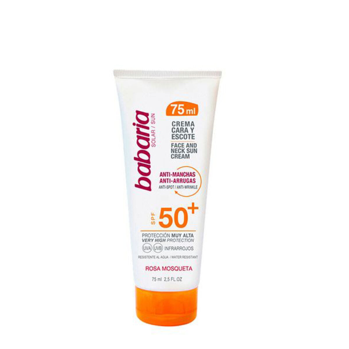 Anti Brown Spot Sun Lotion Cara & Escote Babaria 8410412029889 SPF 50+ (75 ml) SPF 50+ 75 ml-0