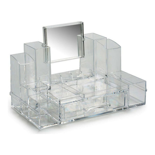 Make-up organizer Berilo 6221 Transparent 15,5 x 19,5 x 30 cm-0