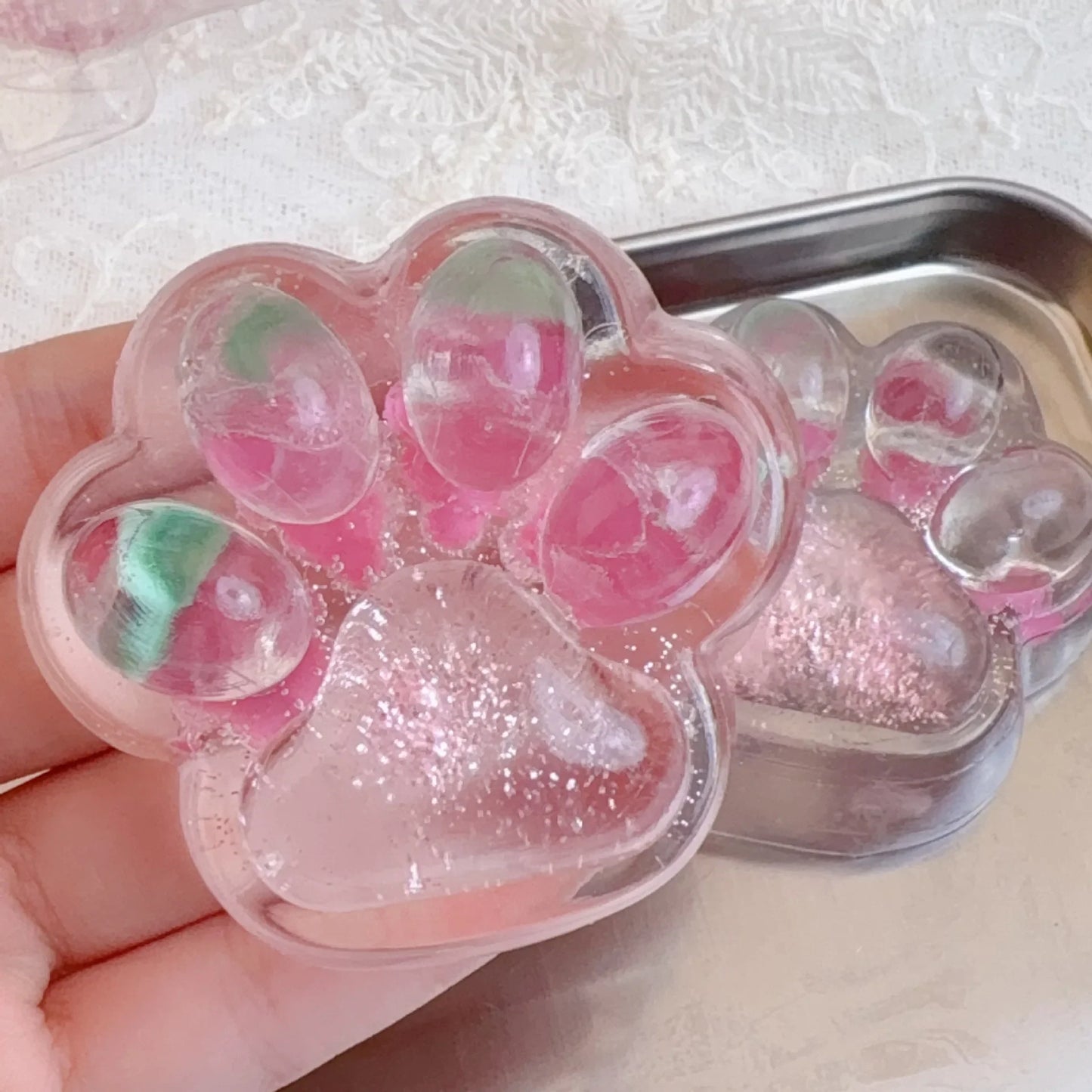 Cat Paw Fruit Massage Pad Relaxation Toy-2