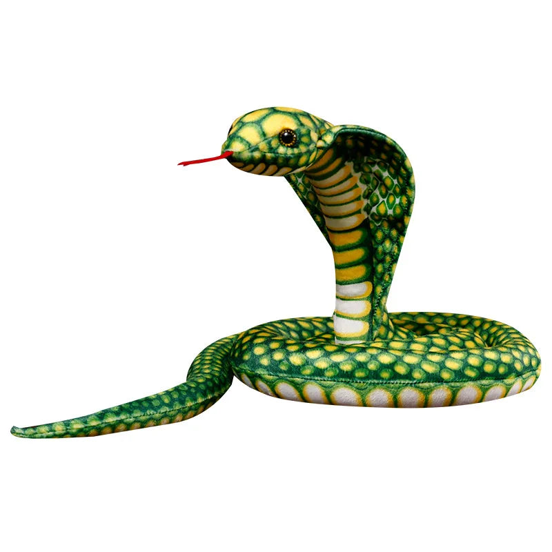 Cobra Plush Toy for Kids Holiday Party-7