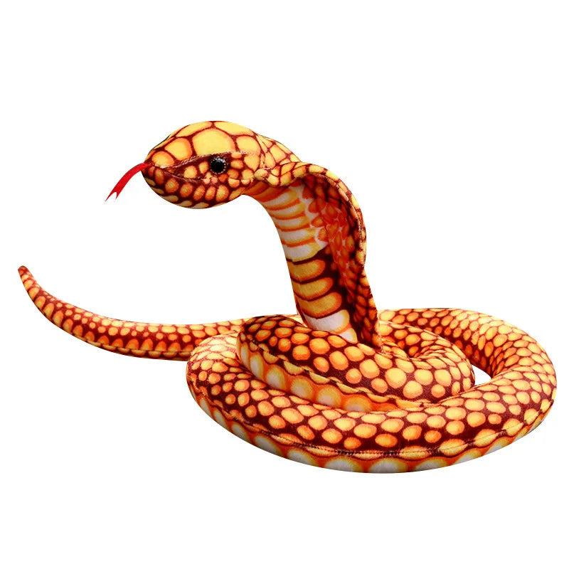 Cobra Plush Toy for Kids Holiday Party-8