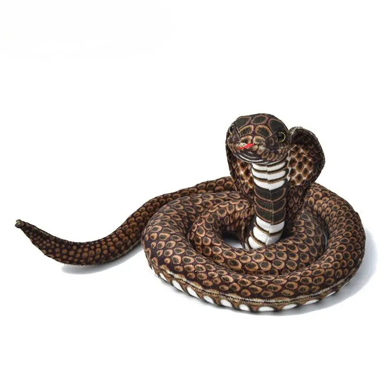 Cobra Plush Toy for Kids Holiday Party-5