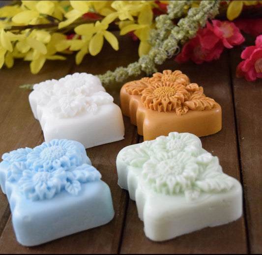 Decorative Natural Crafted Goat Milk Soap Bar 2.5 oz (rectangle shaped)-0