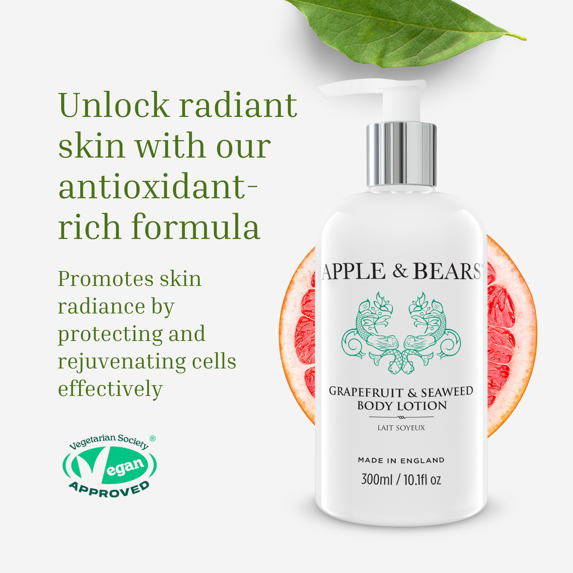 Grapefruit & Seaweed Body Lotion - 300ml /10.1 fl oz-3