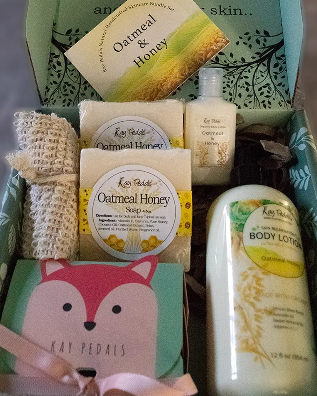 Oatmeal & Honey Natural Crafted Best Skincare Bundle Gift set-1