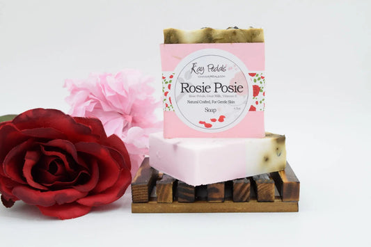 Rosie Posie Natural Crafted Bar Soap 4.5oz-0