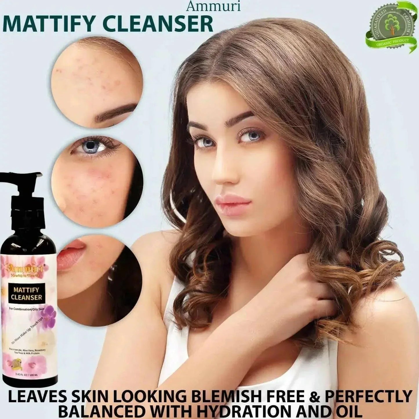 Ammuri Mattify Cleanser for Oily Skin - 100ml-4