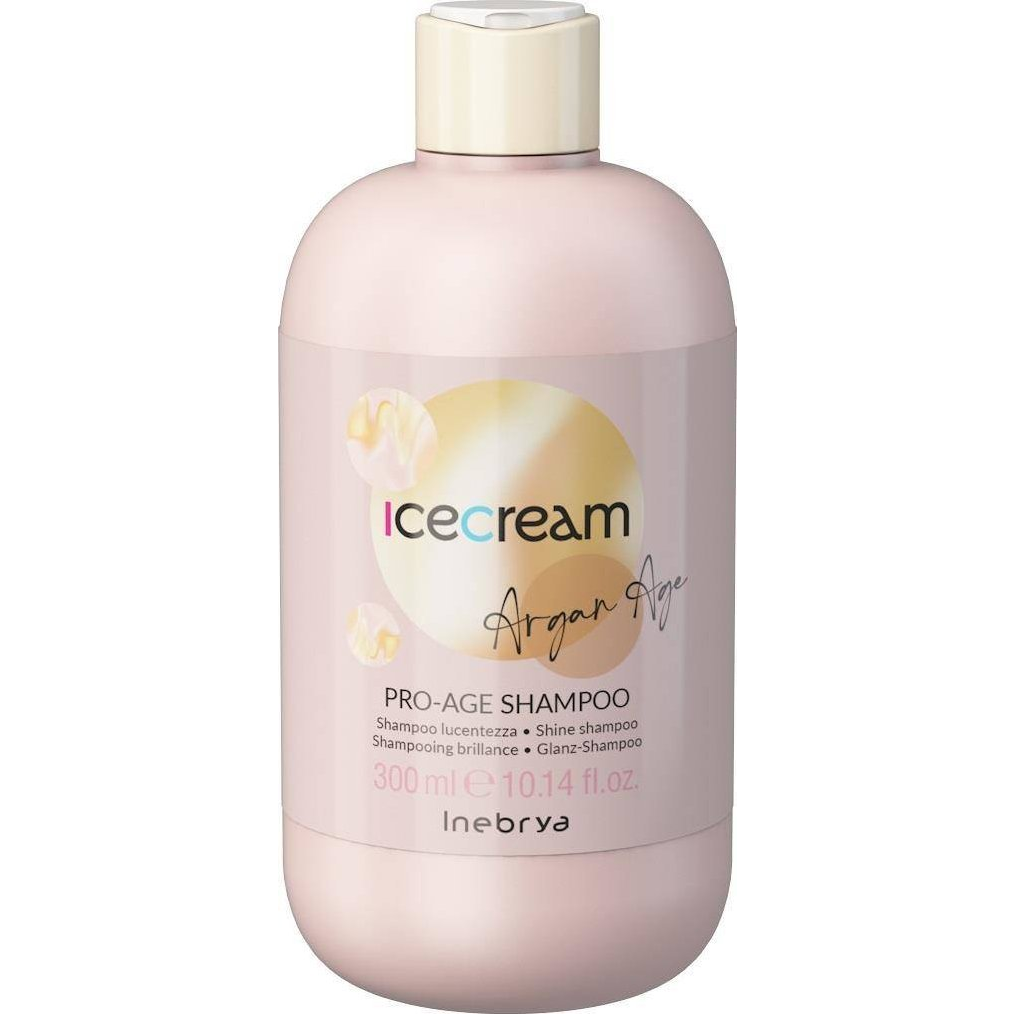 Inebrya Ice Cream Argan Age nabłyszczający szampon z olejkiem arganowym 300ml (8008277263298)-0