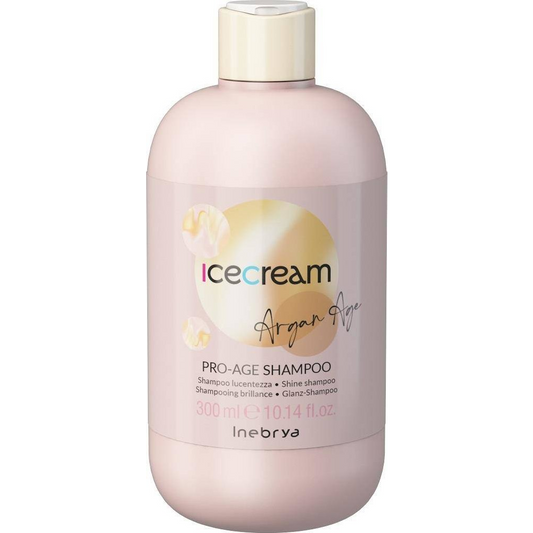 Inebrya Ice Cream Argan Age nabłyszczający szampon z olejkiem arganowym 300ml (8008277263298)-0