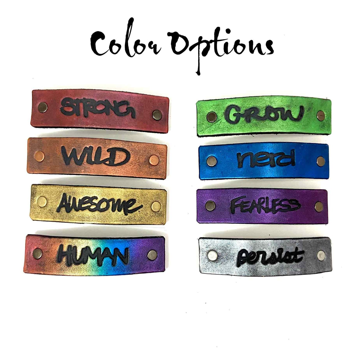 EXPLORE One Word Caption / Message Hair Clip Barrette-3