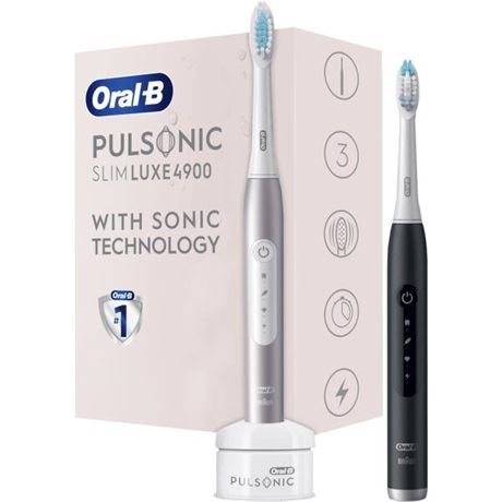 Szczoteczka Oral-B Pulsonic Slim Luxe 4900 Rose/Black (Pulsonic Slim Luxe 4900)-0