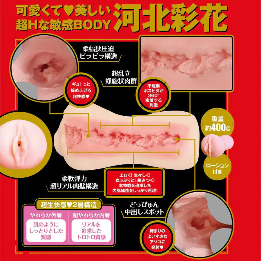 EXE Japanese Real Hole Raw Saika Kawakita Onahole-2