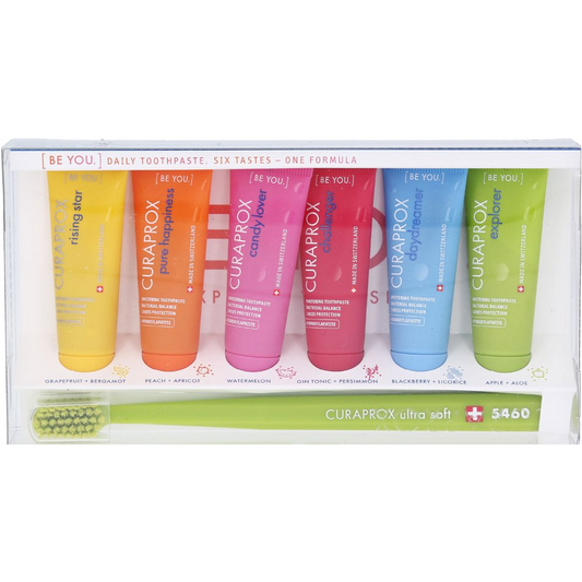 Curaprox Be You 6× 10 ml + Curaprox CS 5460 (7612412425673)-0