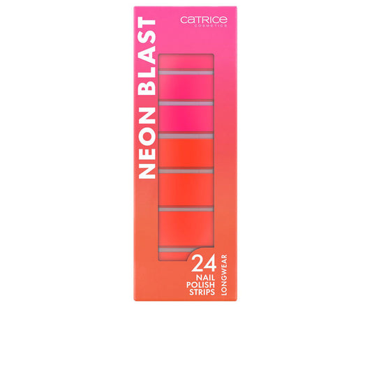NEON BLAST nail foils #020-neon thunder 24 u-0