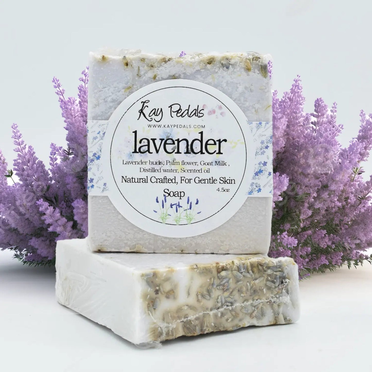 lavender Natural Crafted Bar Soap 4.5oz-0