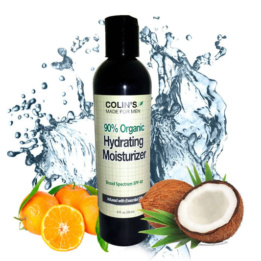 Organic Men's Face Cream SPF 40 - Reef-Safe Protection-0