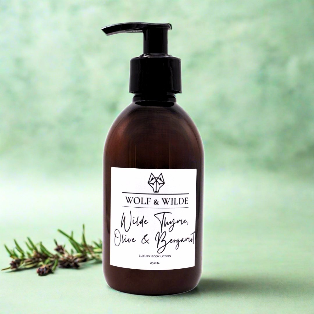 Wilde Thyme, Olive & Bergamot Luxury Body Lotion 250ML-2